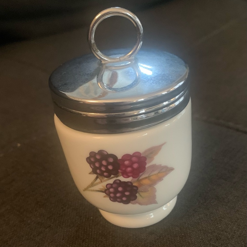 Royal Worcester Vintage Porcelain Egg Coddler